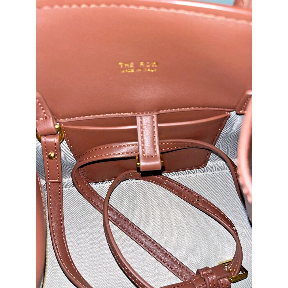 The Row Margaux 10 Bag in Cuir Saddle Leather SOLD OUT MSRP $4600 NWOT - Picture 15 of 16